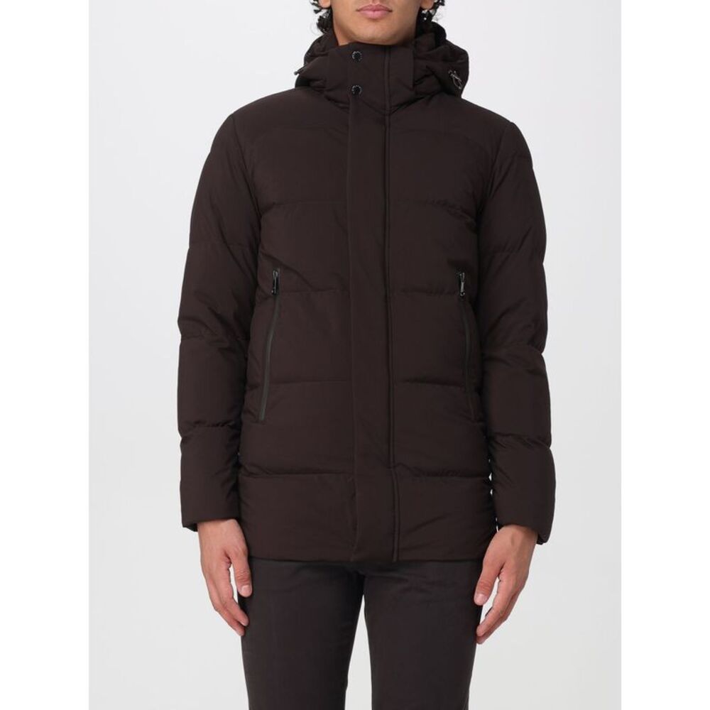 Paul & Shark Men Paul & Shark Hooded Water-Repellent Quilted Nylon Down Jacket